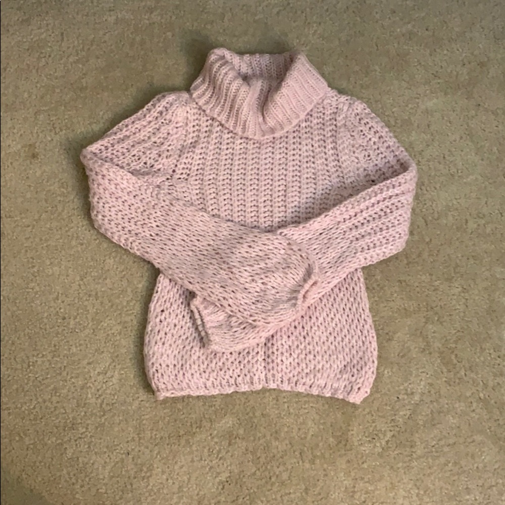 Pink sweater